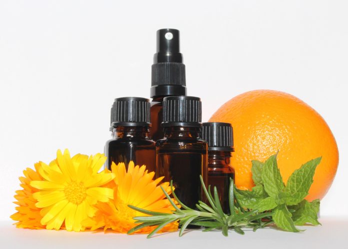 essential oils, bottles, aromatherapy